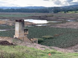 Preocupación por bajo nivel de agua en La Playa, Tuta