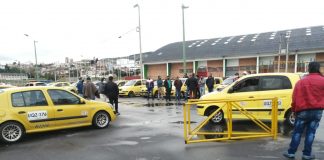 Paro de taxistas en Tunja