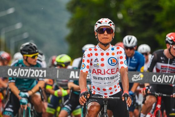 Nairo Quintana líder de la montaña