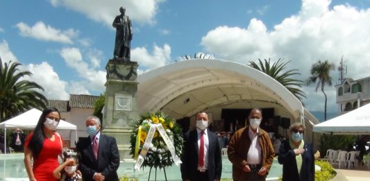 Homenaje a José Ignacio de Márquez en Ramiriquí