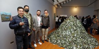 Inauguración de salones de artes plásticas de Boyacá