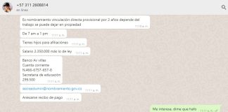 Atención: estafas a nombre de la Secretaría de Educación de Tunja