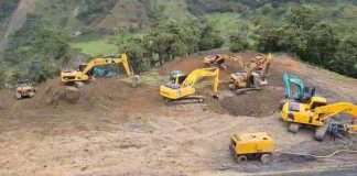 Con 50 máquinas trabajando y turnos de hasta 24 horas se busca restablecer comunicación entre Sogamoso y Aguazul