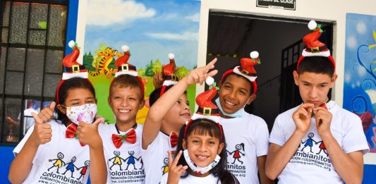 La Fundación Colombianitos celebró la navidad a los niños de Muzo