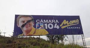 Mensaje conciliador del ‘Mono’ Sánchez frente al vandalismo contra sus vallas