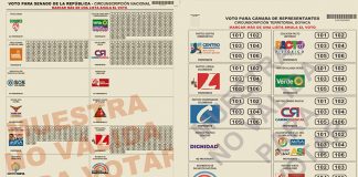Así quedaron los tarjetones para elecciones al Congreso