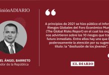 Una generación de jóvenes desilusionados
