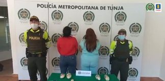 Mujeres al parecer transportaban estupefacientes ocultos en preservativos