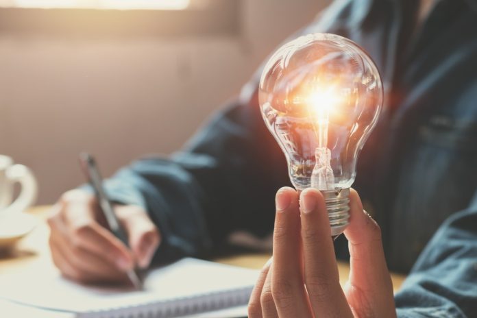 idea bombillo luz
