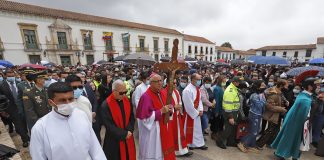 Viacrucis en Tunja, en imágenes