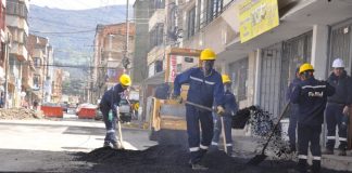 Duitama avanza es la recuperación de su malla vial