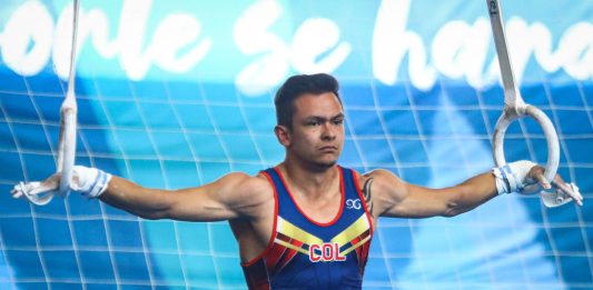 Boyacense Kristopher Bohórquez, campeón bolivariano en anillas