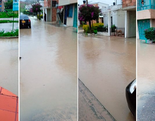 Aguacero puso en evidencia la fragilidad del sistema de alcantarillado de Paipa