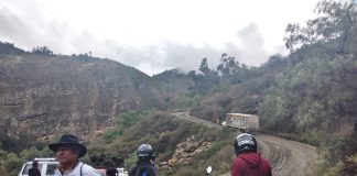 El desastre con la ‘pavimentación’ de la carretera Socotá- Alto del Sagra