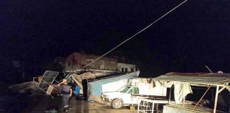 Unas 50 viviendas afectadas por vendaval en Puerto Serviez