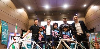 Entregan 120 bicicletas a deportistas del programa Escuelas Deportivas Para Todos