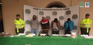 Caen ‘Los Socios’ que operaban en Tunja