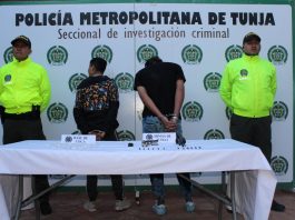 Cayeron alías ‘Douglas’ y ‘Trino’ por ataque sicarial en Tunja