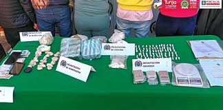 Con panfletos promocionaban la marihuana y demarcaban zonas de control