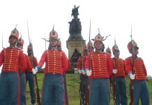 Regresa la Guardia de Honor en el Puente de Boyacá