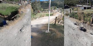 Comunidad pide arreglo del puente en Vado Castro, Tópaga