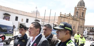 “Tunja no es destino para el delincuente, Tunja no es destino para el delito y vamos a seguir actuando de manera contundente”: Alejandro Fúneme