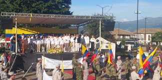 Recibieron como a héroes a la Banda Sinfónica Juvenil de Tibasosa