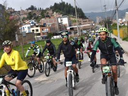 ‘Duitama recupera la esperanza’ fue la travesía ciclística liderada por Ricardo Rojas Sáchica