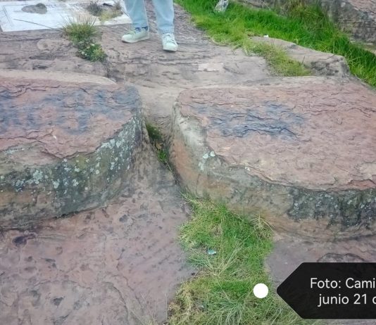 Denuncian grafitis y abandono de Los Cojines del Zaque en Tunja