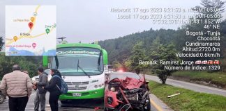 Alcalde de Toca resultó herido en accidente de tránsito