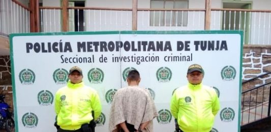 Capturado el responsable de homicidio en Tunja