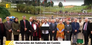 En Vivo, declaración del gabinete del Cambio en el marco del año de gobierno