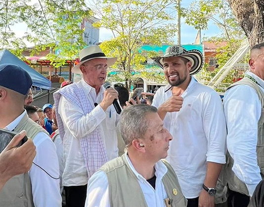 División y discurso de odio: Uribe en Puerto Boyacá