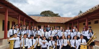 Banda Sinfónica Juvenil del Colegio Guillermo León Valencia de Duitama, a Concurso Nacional de Anapoima