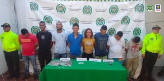 Enviados a prisión ‘Los del combo’, dedicados al microtráfico en Puerto Boyacá