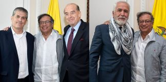 Presidente Petro se reúne con embajadores de Israel y Palestina y les expresa su solidaridad