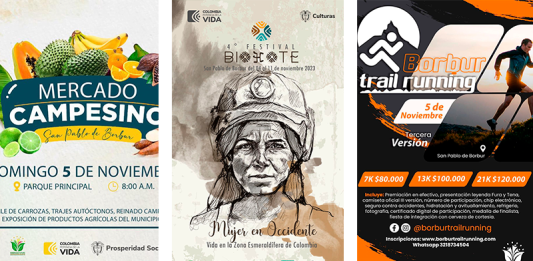 San Pablo de Borbur cargado de eventos en noviembre