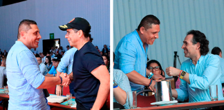 Luis Alejandro Fúneme ante los alcaldes electos