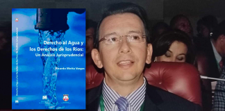 Boyacense presenta el libro sobre el derecho de los ríos en Colombia