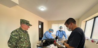 Ejército Nacional realizó Jornada Integral de Salud y bienestar en Tutazá