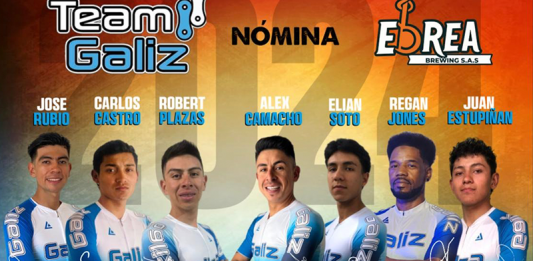 Team Galiz-Ebrea, equipo de ciclismo colombo-estadounidense llega a Boyacá