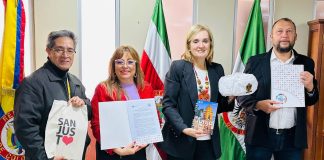 Tunja firmó convenio con municipio de Argentina para fortalecer procesos educativos