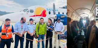 Era el vuelo inaugural del aeropuerto de Paipa a Medellín, pero el avión se varó
