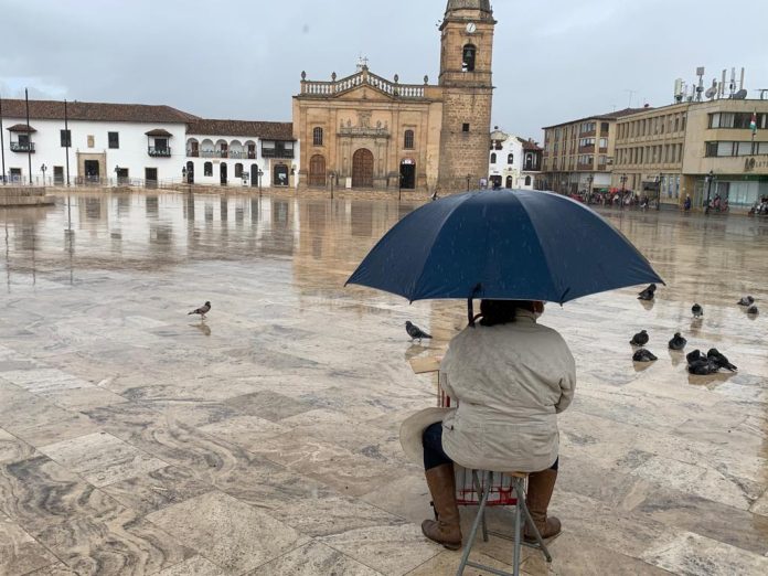 lluvia tunja