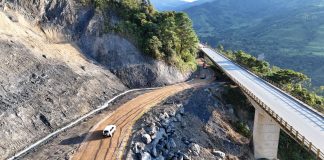 Invías habilitó paso alterno para vehículos en km 81, sector Chorro Blanco, del corredor Sogamoso – Aguazul
