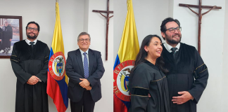 Nuevos Presidente y Vicepresidenta del Tribunal Administrativo de Boyacá