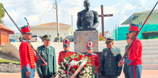 Primera Brigada rindió homenaje a Gustavo Rojas Pinilla, el gran colombiano nacido en Tunja