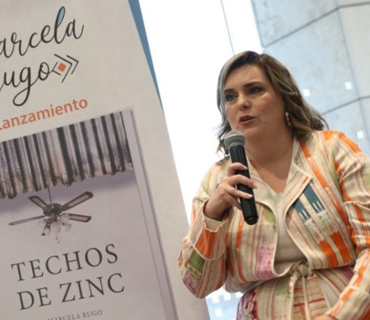 Marcela Rugo lanza su primera novela Techos de zinc