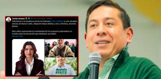 Carambola a tres bandas hace el gobernador, Carlos Amaya