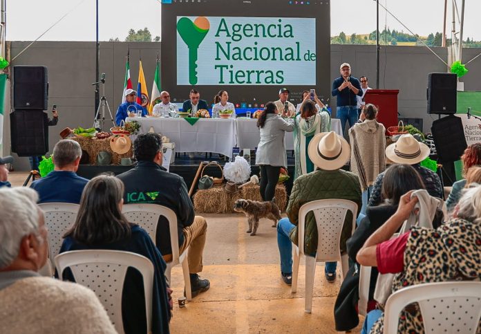 agencia nacional de tierras
